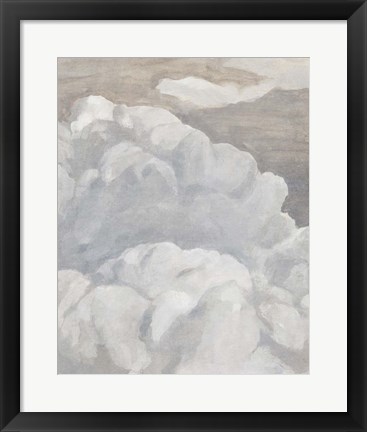 Framed Scattered Sky II Print