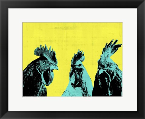 Framed Pop Art Farm V Print