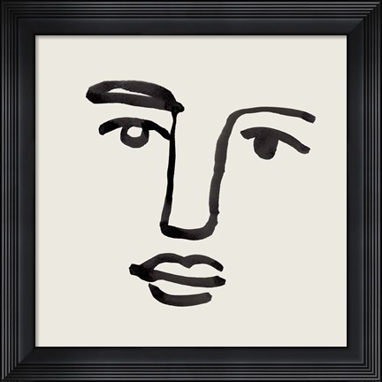 Framed Subtle Expression VI Print