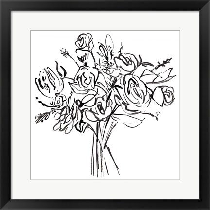 Framed Bouquet a Day II Print