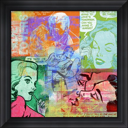Framed True Lovers Print
