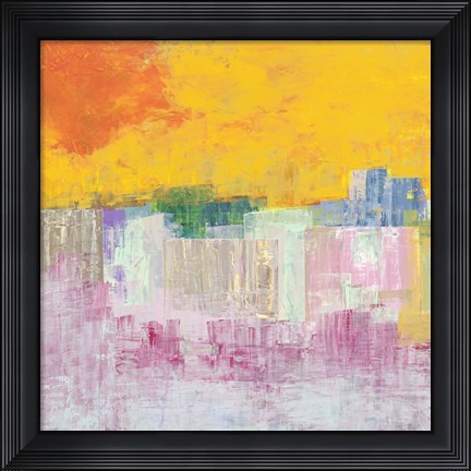 Framed Citta d&#39;estate (dettaglio) Print