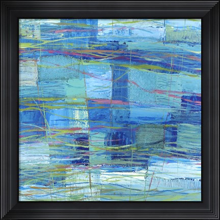 Framed Monocromo Oceano Print