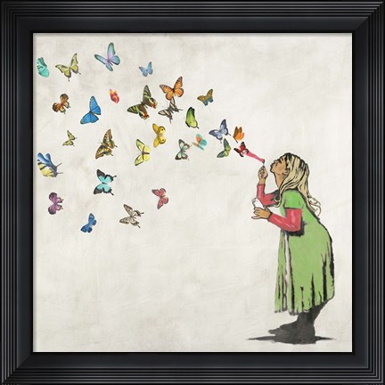 Framed thing of beauty... Print