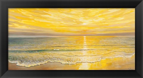 Framed Tramonto Dorato Print