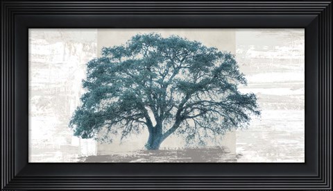 Framed Octanium Tree Panel Print