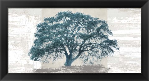 Framed Octanium Tree Panel Print