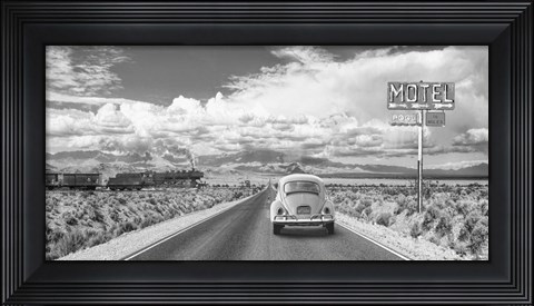 Framed Wandering in the USA Print