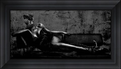 Framed Dark Lady Print