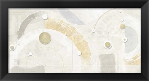 Framed Corpi gravitazionali Print