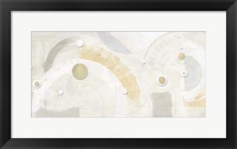 Framed Corpi gravitazionali Print