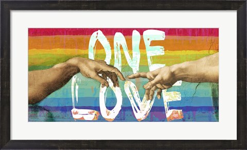 Framed One Love Print