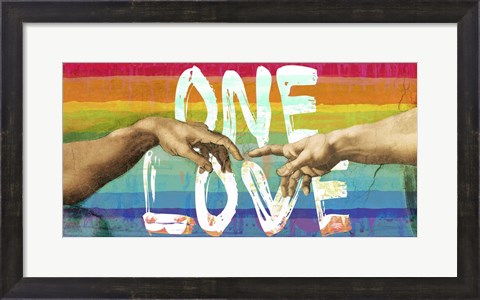 Framed One Love Print