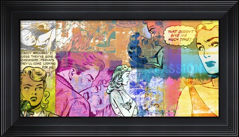 Framed Passion Print