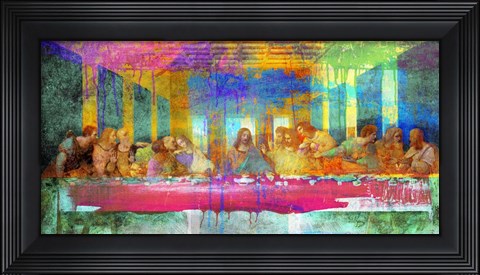Framed Last Supper 2.0 Print