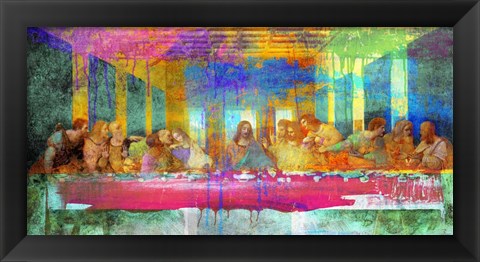 Framed Last Supper 2.0 Print