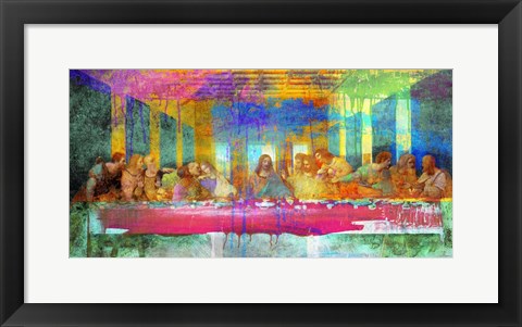 Framed Last Supper 2.0 Print