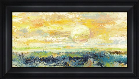 Framed Onde Della Sera Print