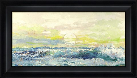 Framed Onde del Mattino Print