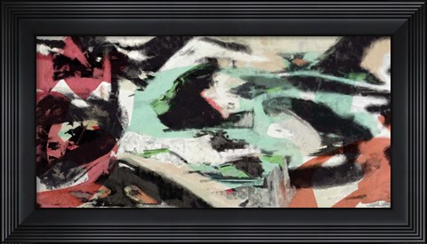 Framed Fragmented Springtime Print