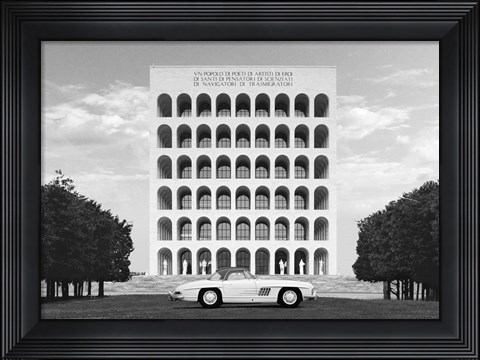 Framed Beauty in Italy Print