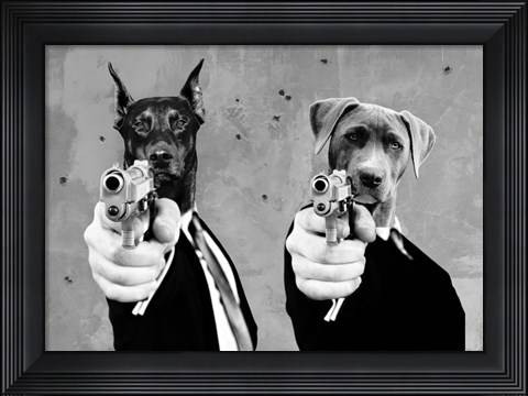 Framed Reservoir Dogs Print