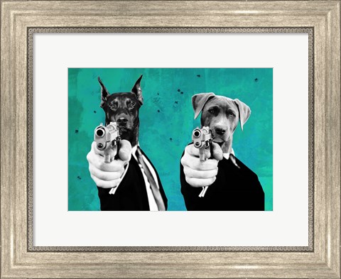 Framed Reservoir Dogs (Pop Version) Print