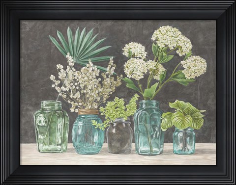 Framed Spring Arrangement II Print