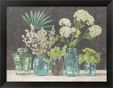 Framed Spring Arrangement II Print