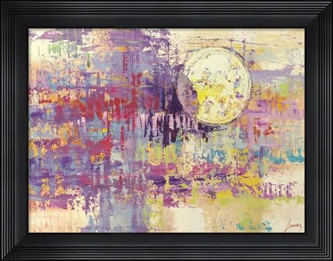 Framed Luna Crescente Print