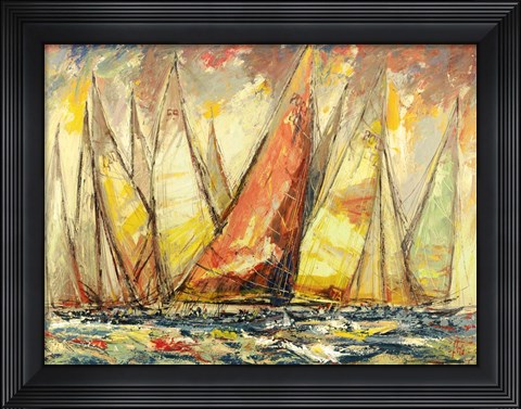 Framed Grande Regata Print