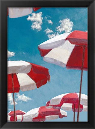 Framed Beach Life II Print