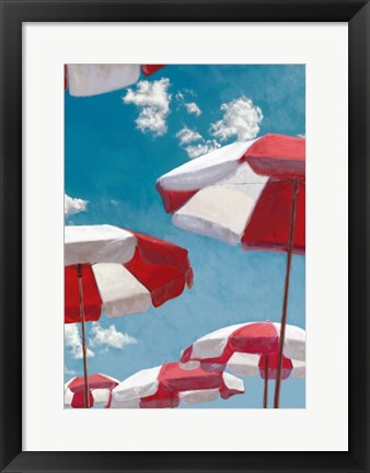 Framed Beach Life II Print