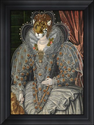Framed Lady Print