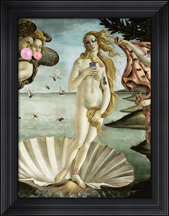 Framed Leisure Time, Venus Print