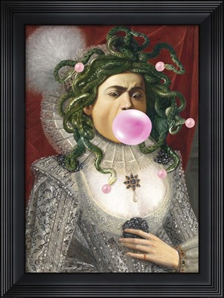 Framed Leisure Time, Medusa Print