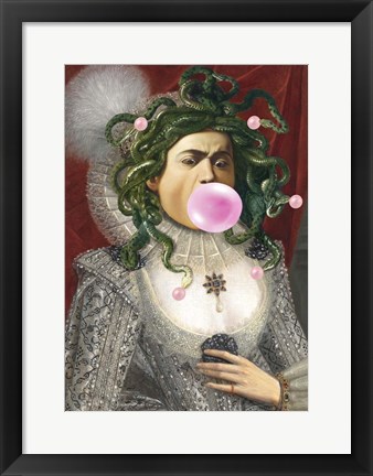 Framed Leisure Time, Medusa Print