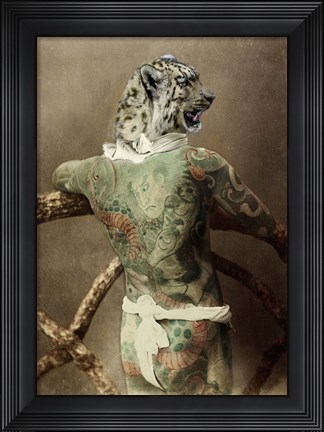 Framed Traditional Tattoo I Print