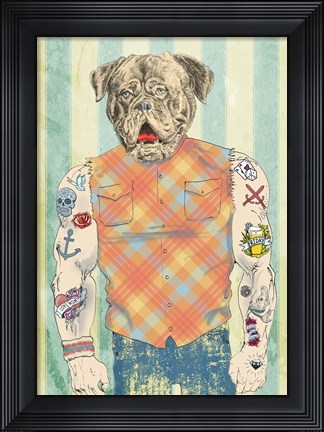 Framed Gentle Giant Print