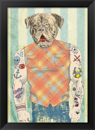 Framed Gentle Giant Print