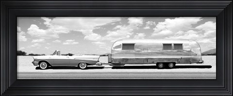 Framed Ready to Go (BW) Print