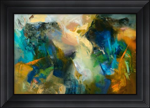 Framed Malachite Print