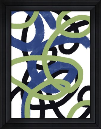 Framed Scribble No. 2 Print