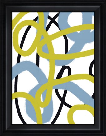 Framed Scribble No. 3 Print