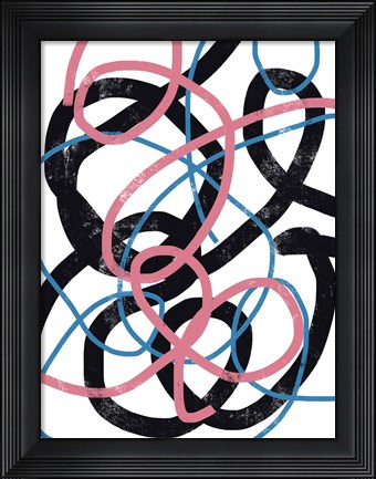 Framed Scribble No. 4 Print