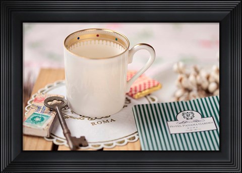 Framed Caffe Roma No. 2 Print
