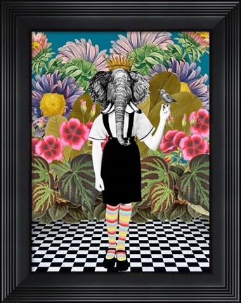 Framed Jungle Passes Print