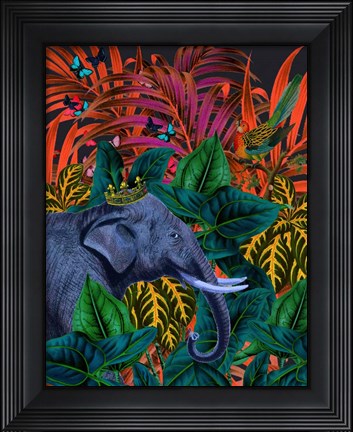 Framed Tropical Jungle Print