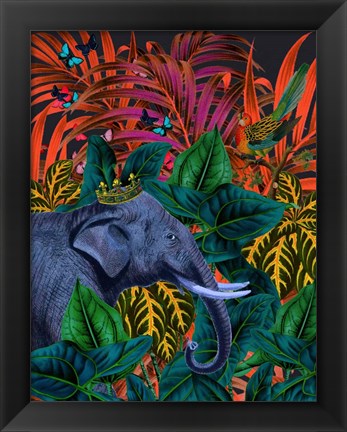 Framed Tropical Jungle Print