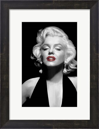 Framed Halter Top Marilyn Print